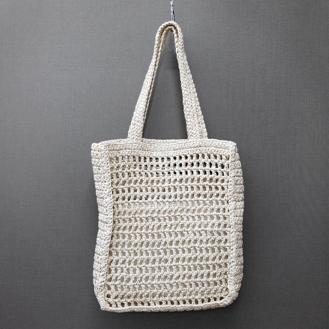 한섬 타임 2022 엠블럼 글리터 위빙백 상품이미지2