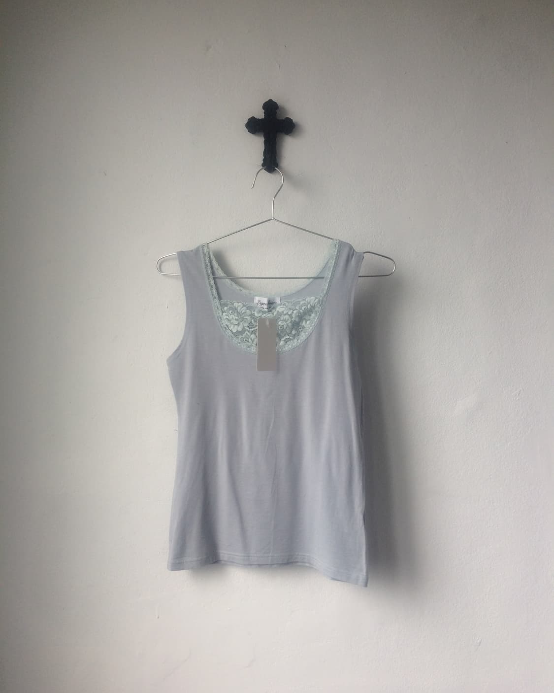 Lace point sleeveless 상품이미지1