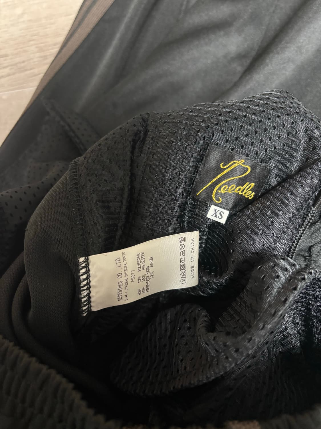 [xs] 니들스 hd 트랙팬츠 블랙  상품이미지5