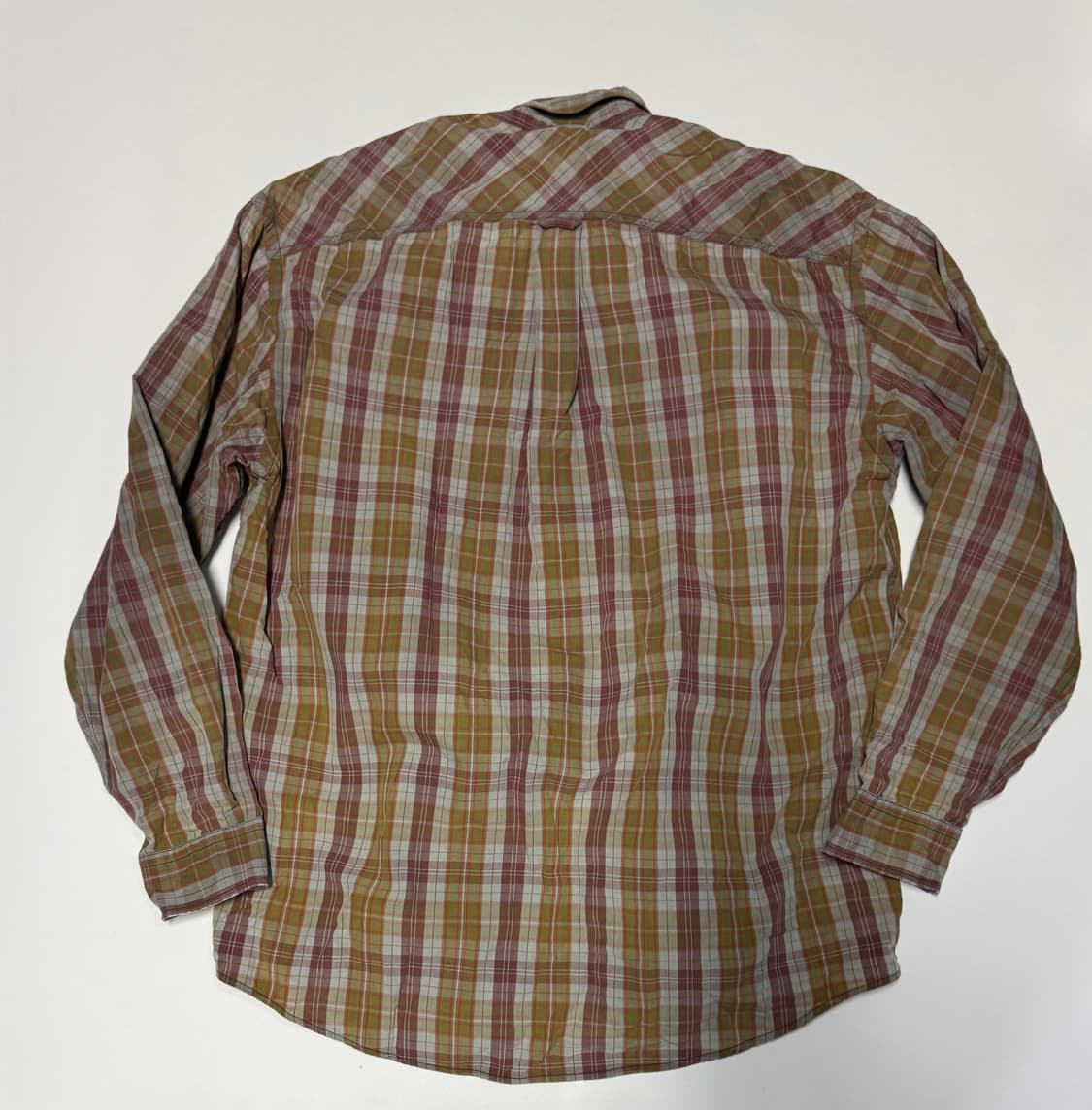 빈폴 Beanpole 빈티지 브라운 체크 셔츠 XL 상품이미지2