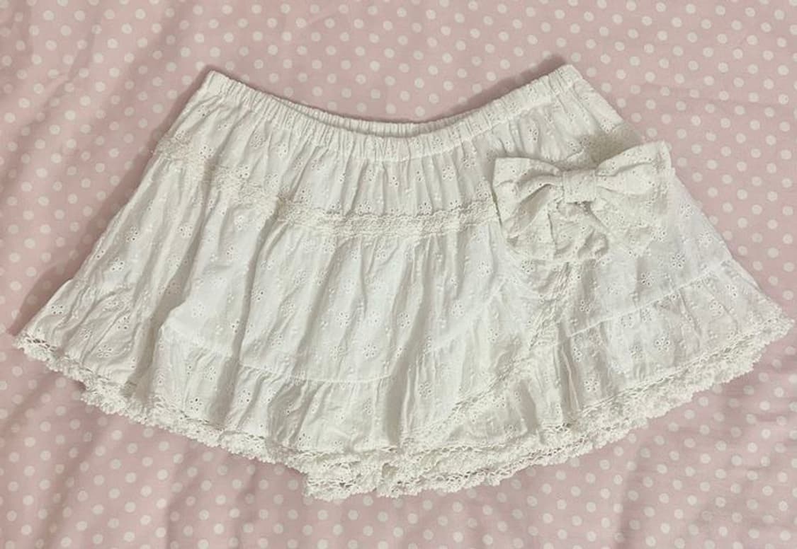 Liz lisa 리즈리사 히메카지 펀칭 큐롯 스커트 리즈리사큐롯 히메갸루 상품이미지10