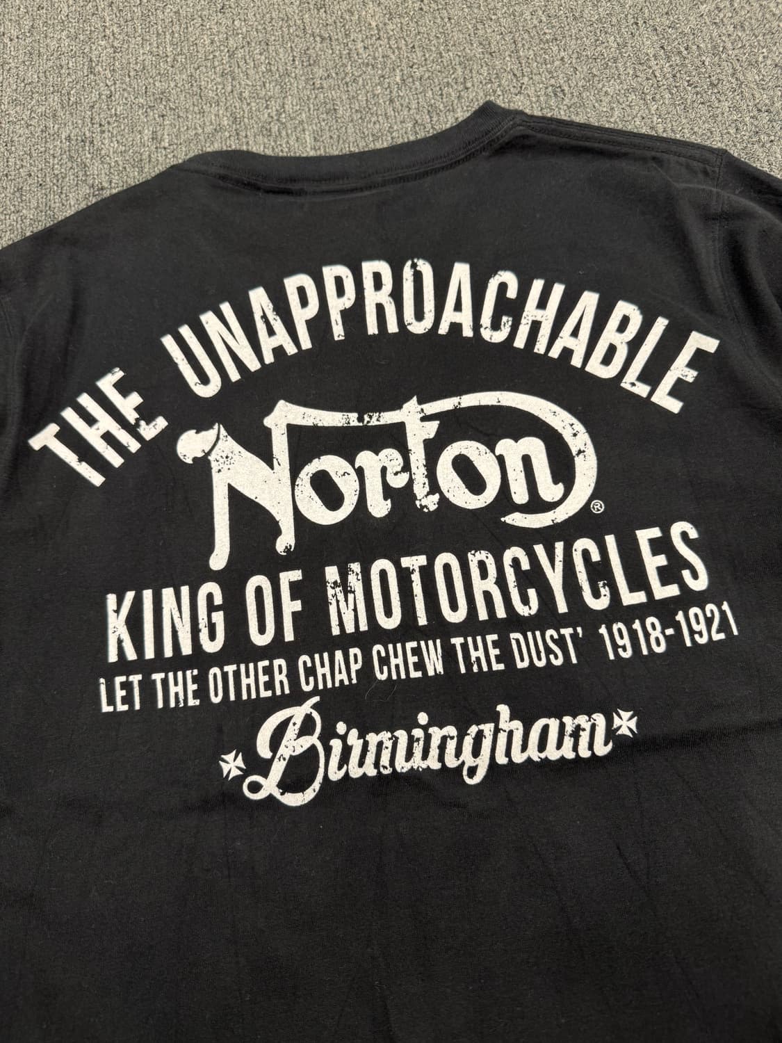 M)Norton 빈티지 프린팅 여성 반팔 상품이미지6