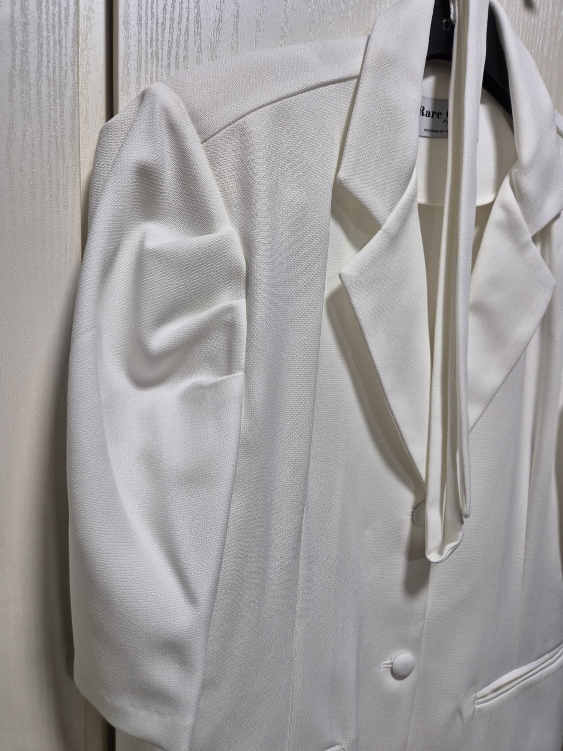 (타임세일)(새상품)DINT 딘트 화이트 프릴 블라우스 자켓 상품이미지5