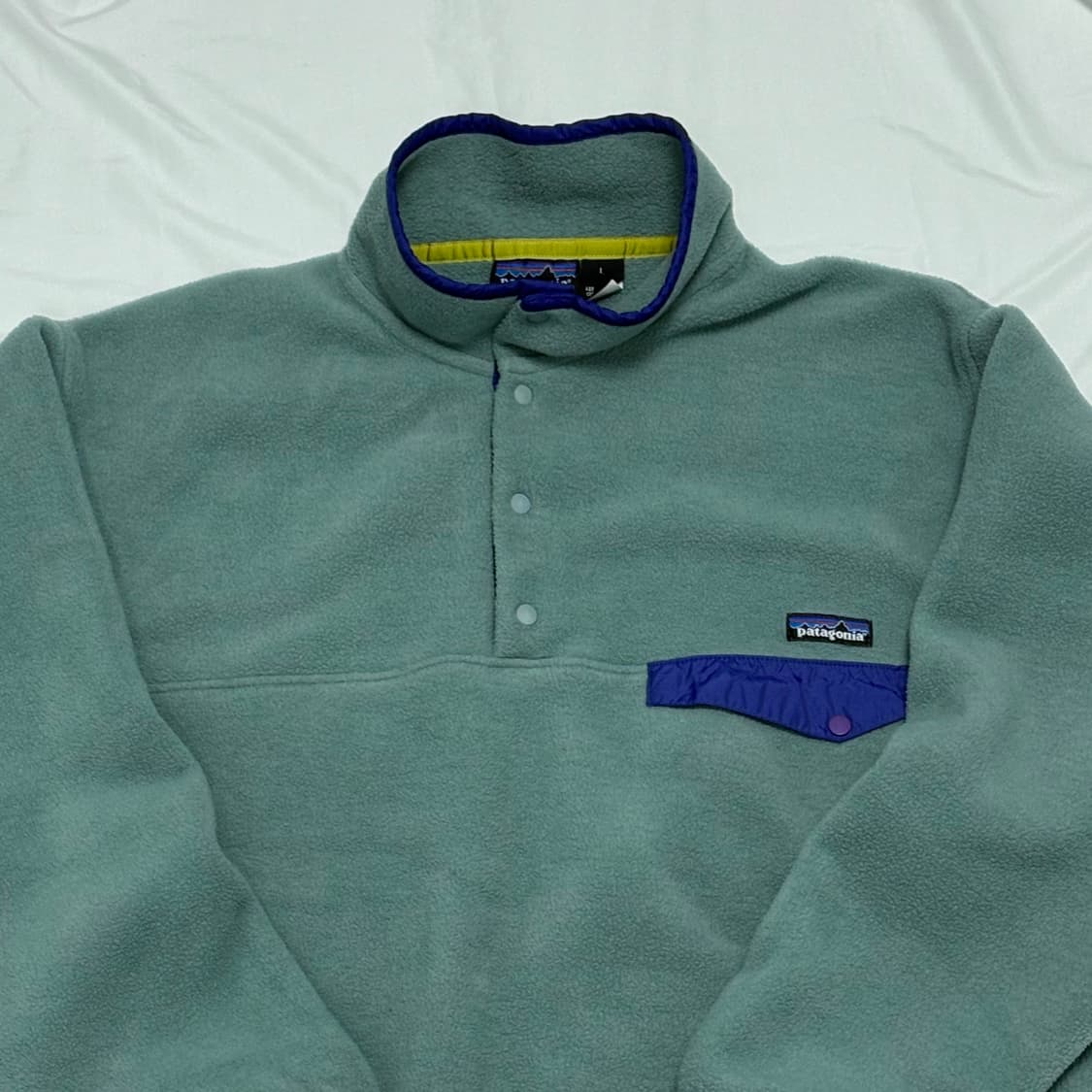 🇲🇽 90s 파타고니아 신칠라 민트 퍼플 상품이미지2