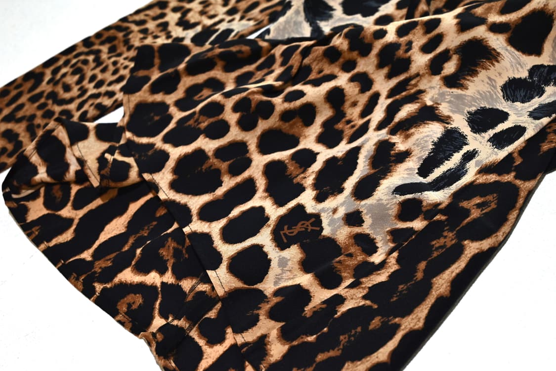 Saint Laurent 17SS leopard silk top 상품이미지4