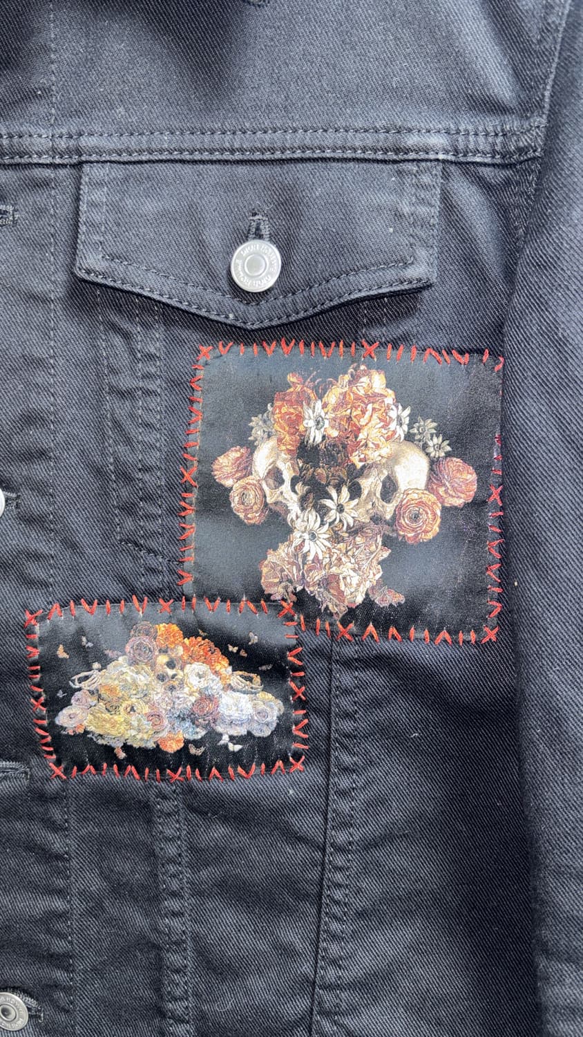 디올 옴므 토루카메이 데님 트러커 자켓 46사이즈 상품이미지3