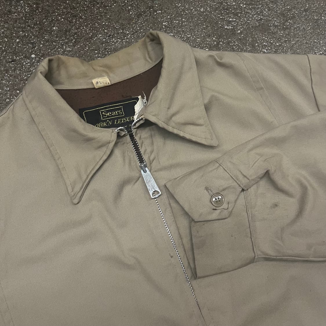 70s Sears 메카닉 워크 자켓 (105-110) 상품이미지2