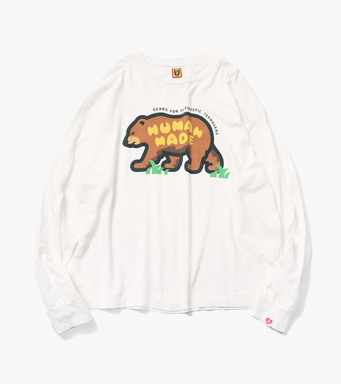HUMAN MADE - BEAR GRAPHIC LONG SLEEVE 상품이미지1