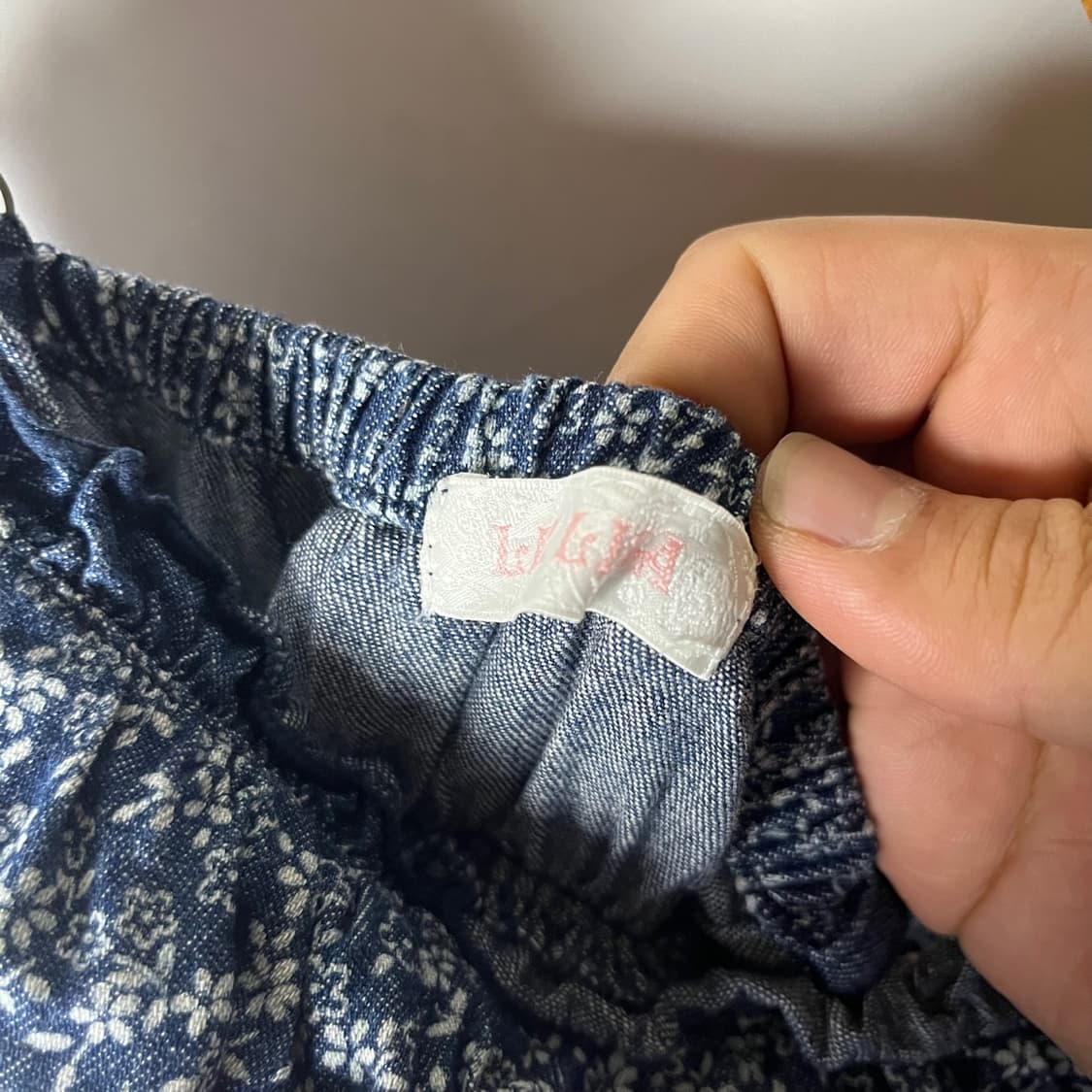 [LIZ LISA] 리즈리사 모리걸 패치워크 끈 원피스 상품이미지4