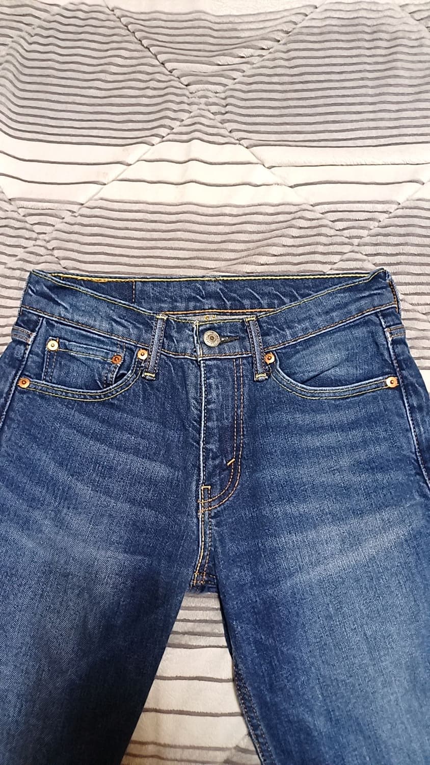 리바이스 511 슬림청바지 실측27인치 기장102 상품이미지2