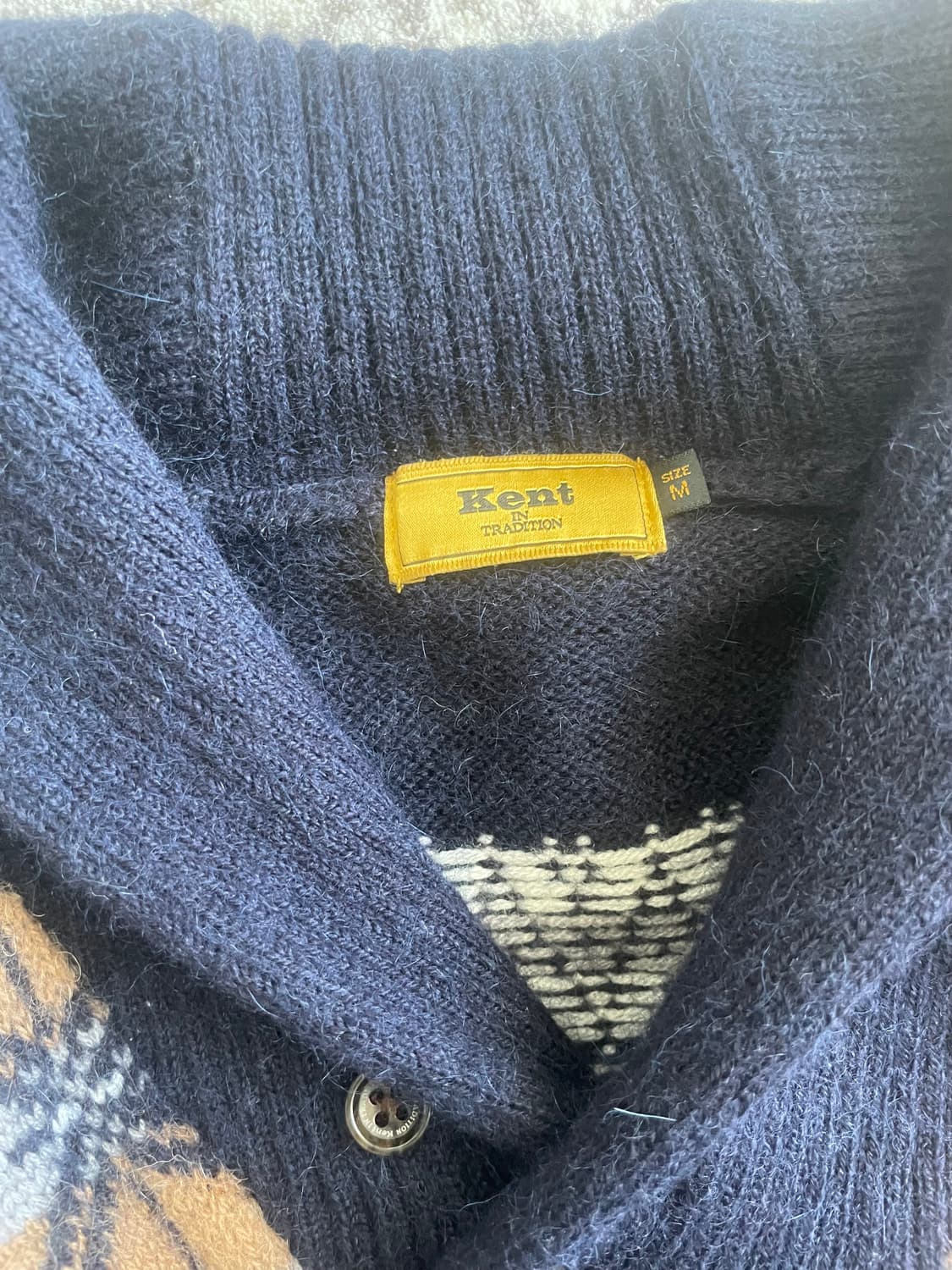 모리걸 빈티지 노르딕 패턴 니트 ❄️💙🧡 상품이미지2