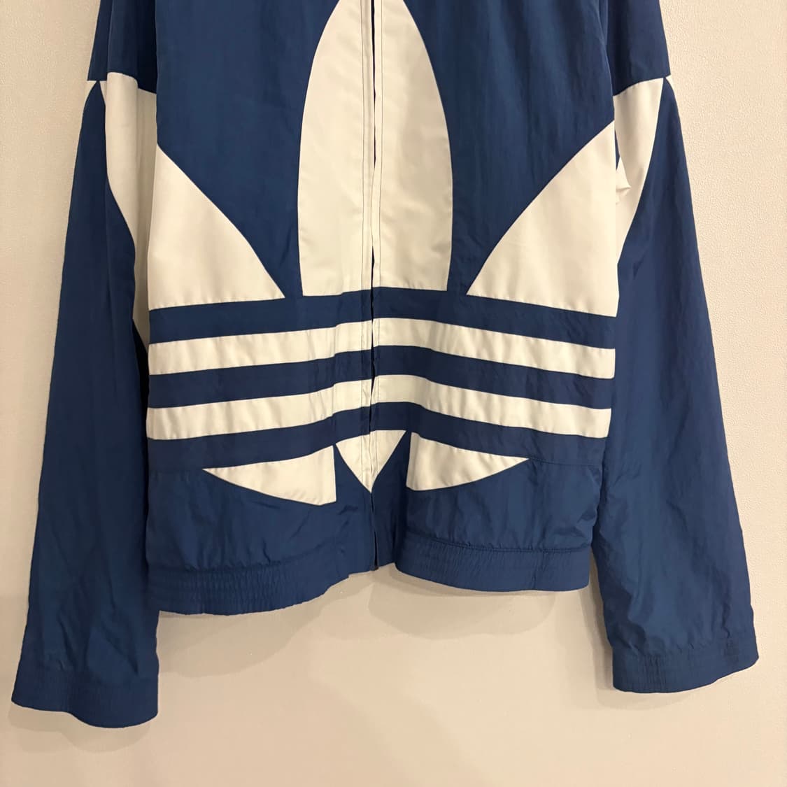 아디다스 트레포일 네이비 바람막이 M 상품이미지2