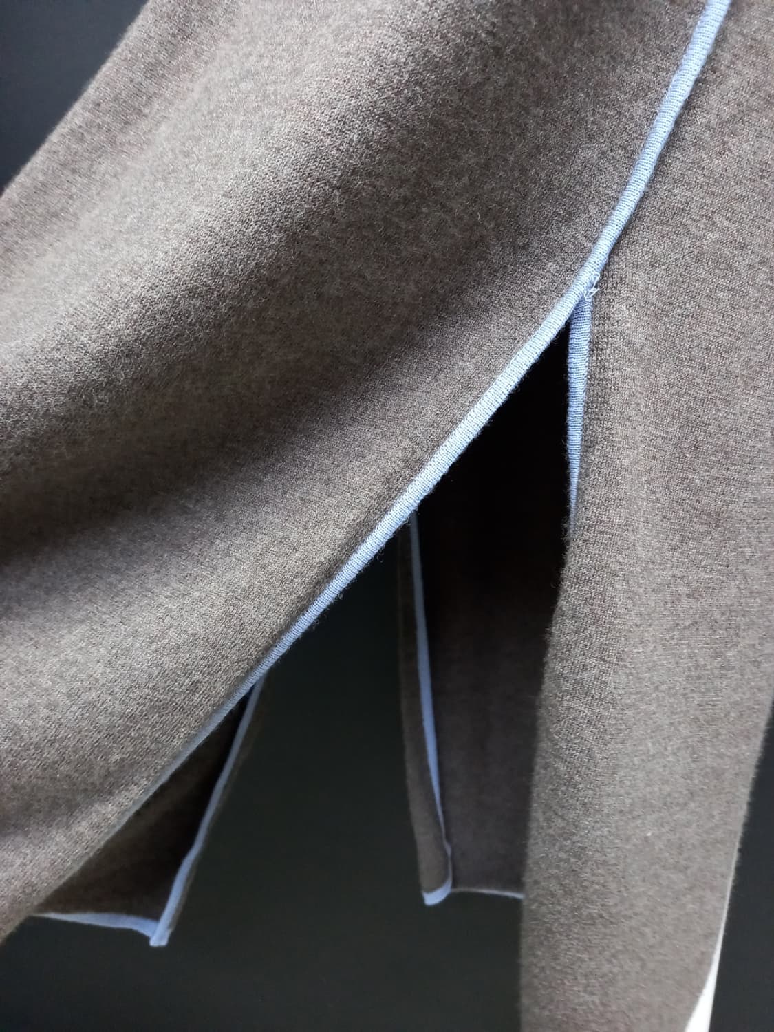 새 폼 스튜디오 FOURM 춘추동 맥시 롱 니트 윈피스 F 44-77 상품이미지7