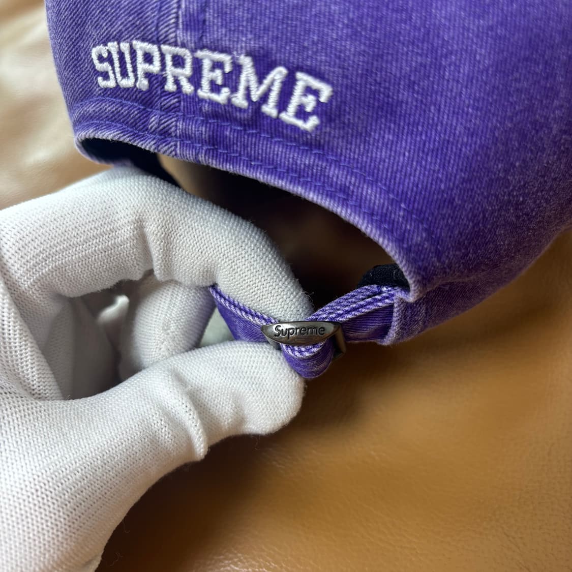 슈프림 S로고 6패널 볼캡 모자 20ss 피그먼트 퍼플 상품이미지9