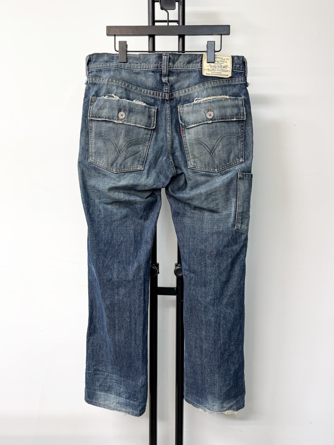 리바이스 워시드 데님 팬츠 상품이미지3