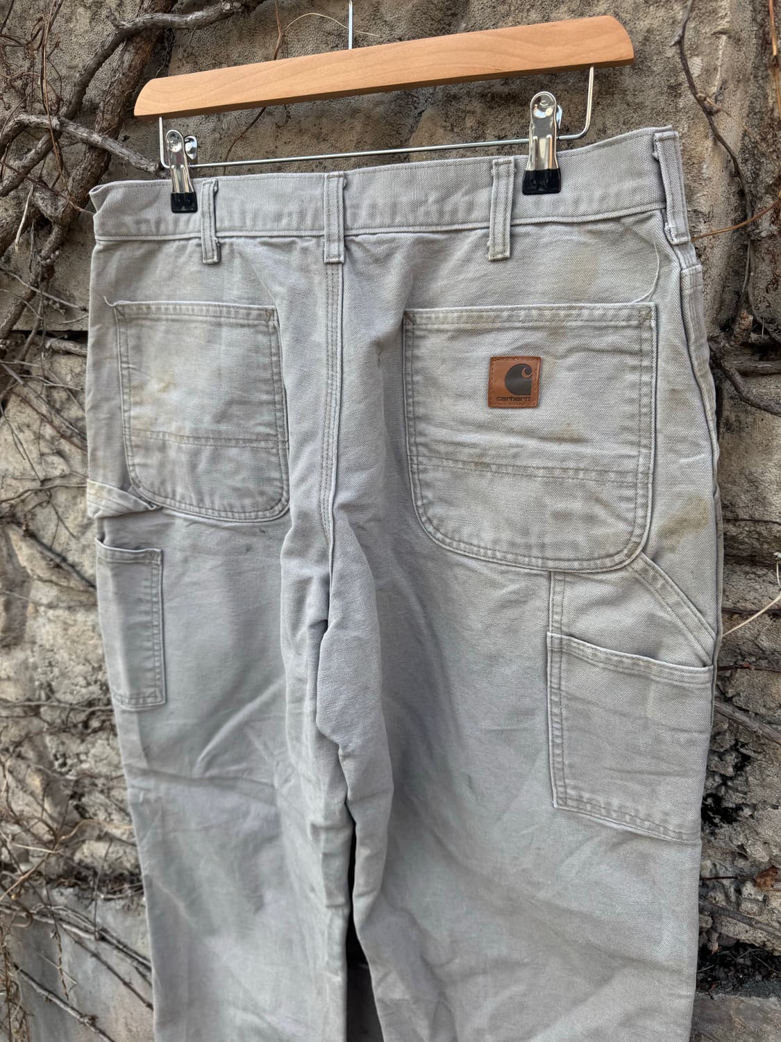 칼하트 빈티지 b11 des 하드페이딩 카펜터 싱글니 워크 팬츠 상품이미지5