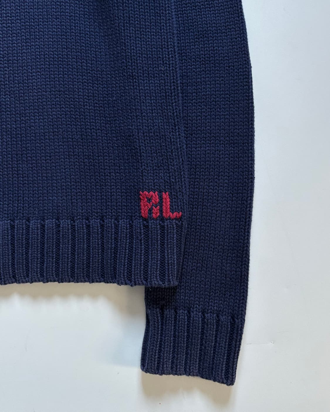Polo 폴로 랄프로렌 성조기RL자수 코튼 니트  상품이미지5