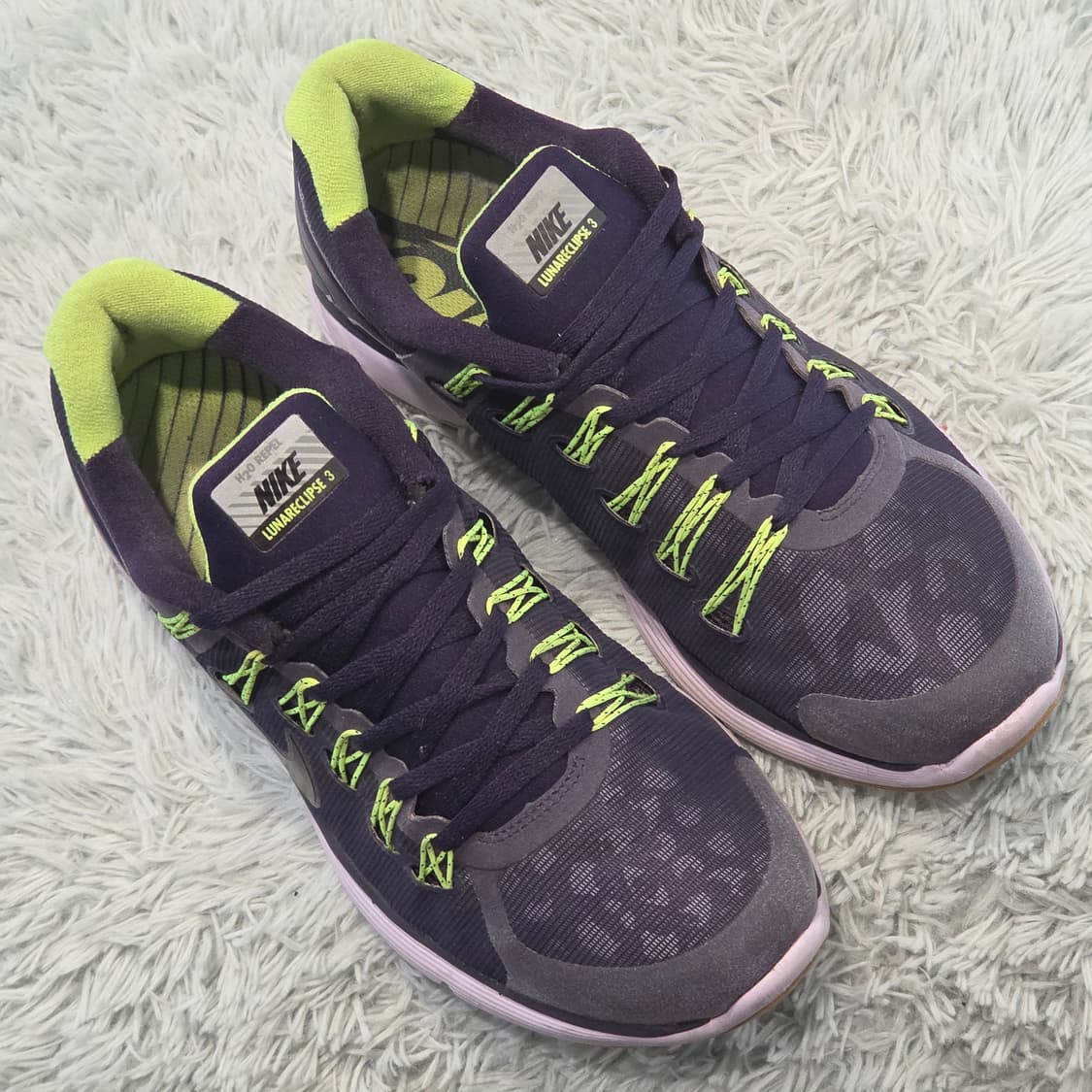 8q-28:나이키 루나글라이드 3 네이비라임 (25cm)금액25 상품이미지5