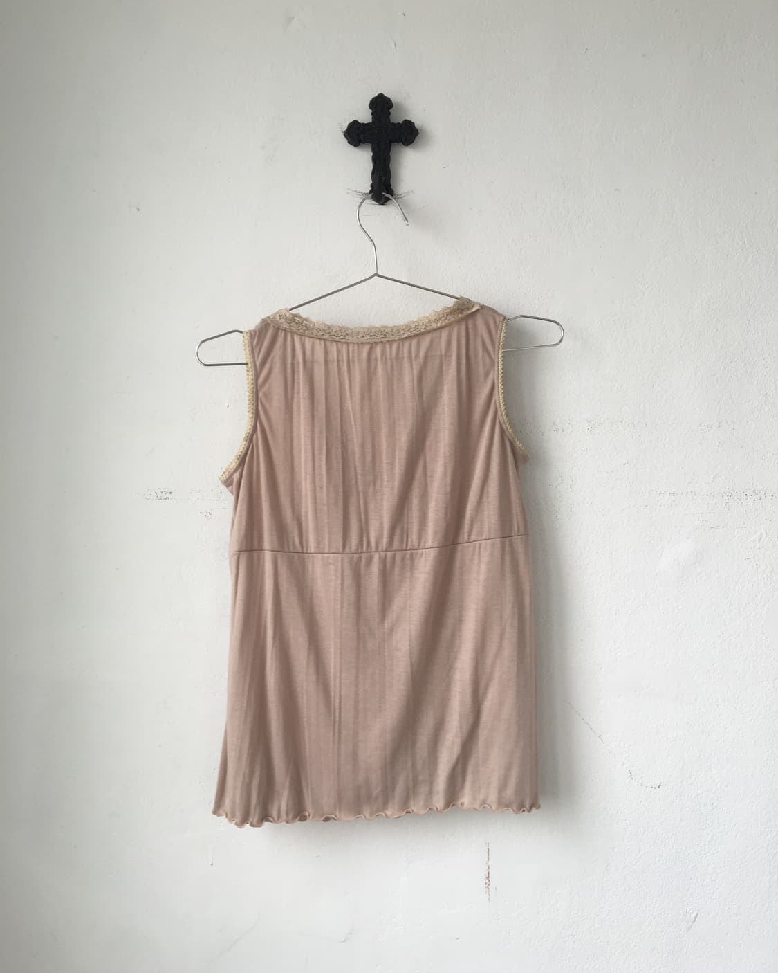 lace point sleeveless 상품이미지3