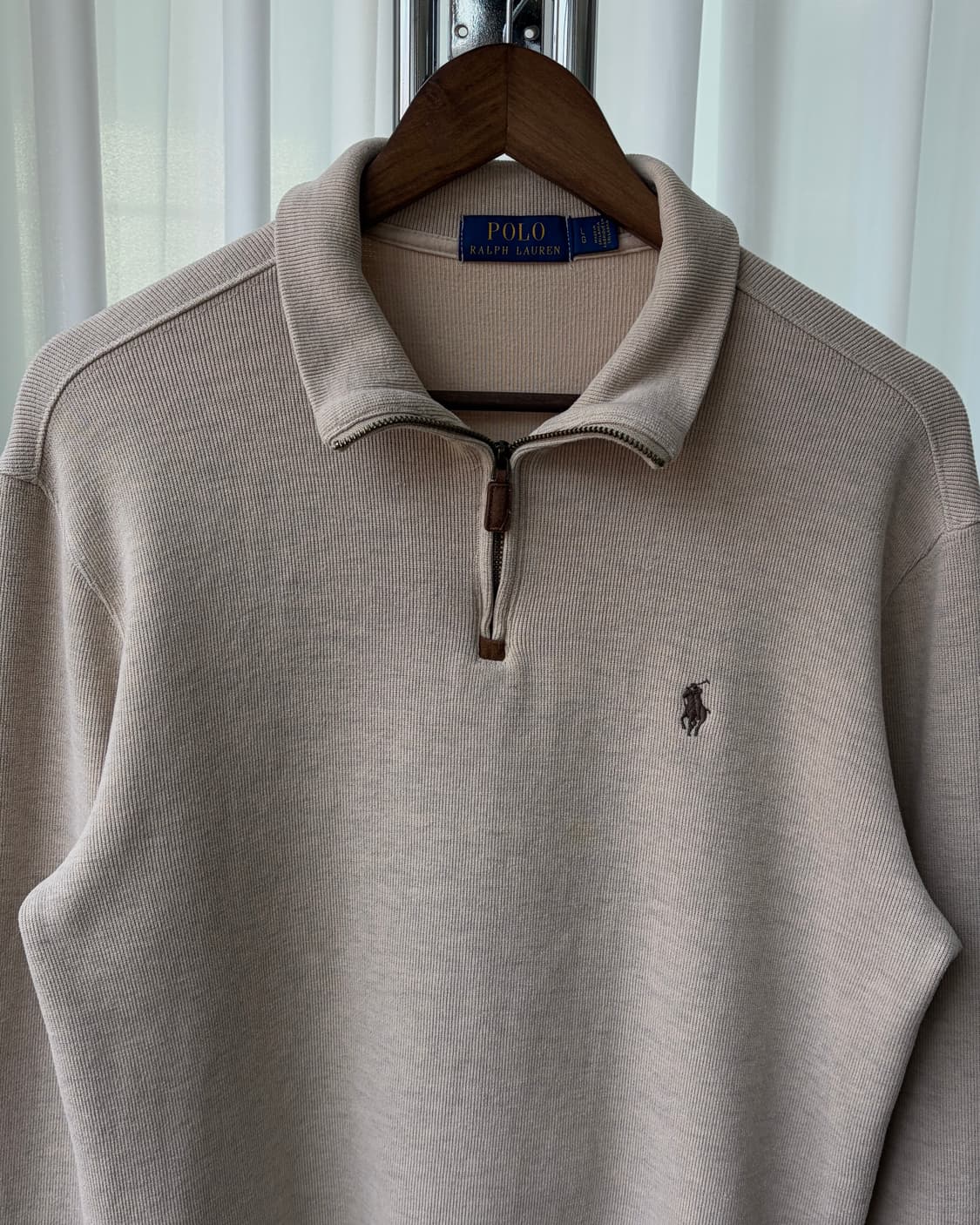 [L]폴로 랄프로렌 쿼터집 풀오버 스웻 셔츠 상품이미지5