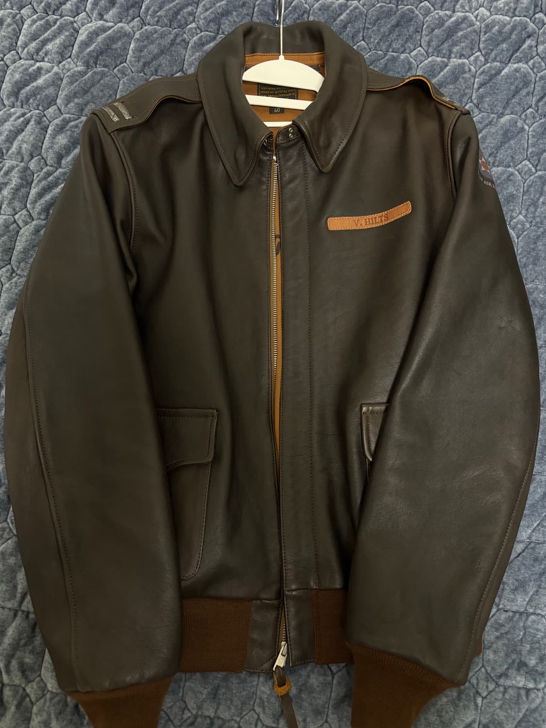 리얼시몬스 a2 말가죽 토이즈 맥코이 복각자켓 40 사이즈 상품이미지7