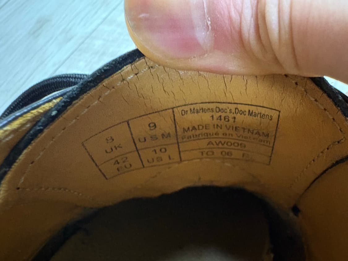 닥터마틴 1461 3홀 스무스 270 상품이미지7