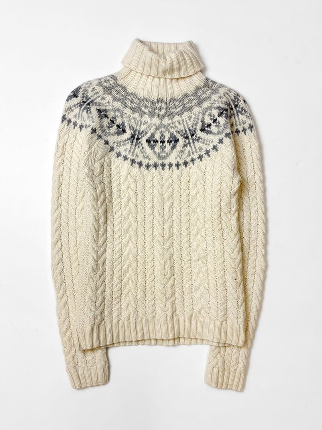 로렌 랄프로렌 핸드메이드 앙고라 래빗 청키 스웨터 PN5133 상품이미지1