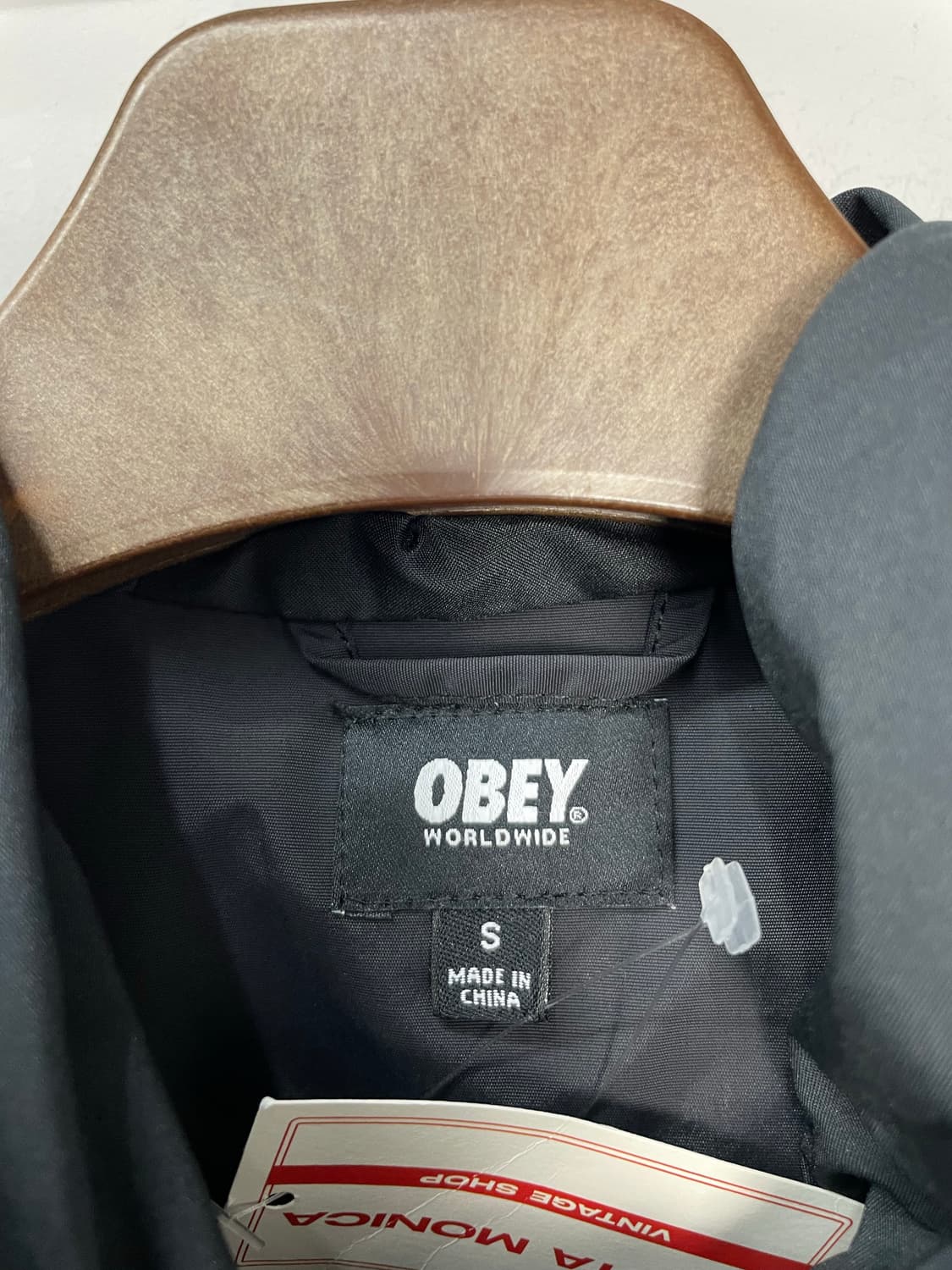 오베이 스몰로고 후드 바람막이 H833 상품이미지5