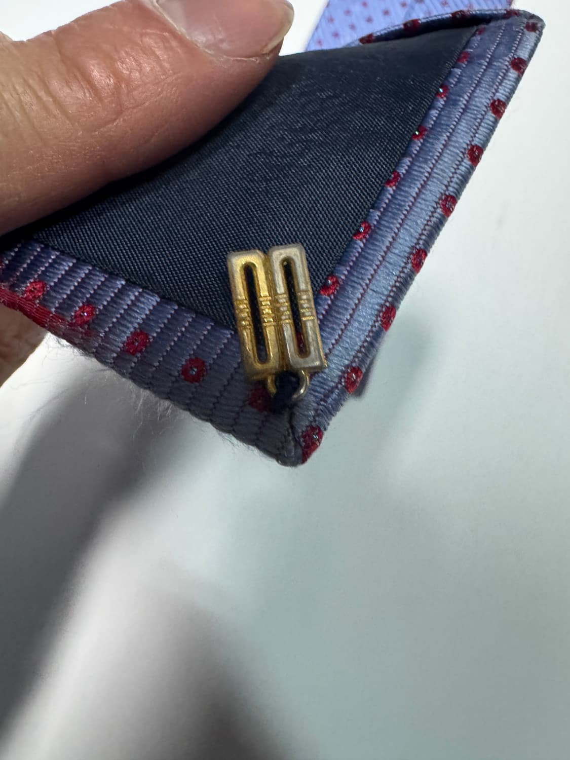 닥스 daks 패턴 실크 넥타이 상품이미지4