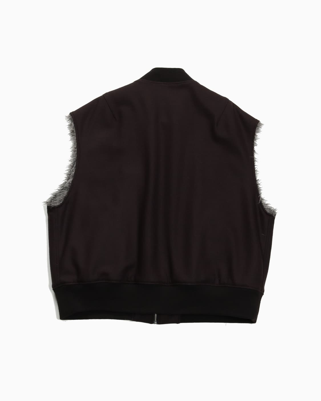  URU Wool Ponch Reversible Zip-Up Vest 상품이미지8