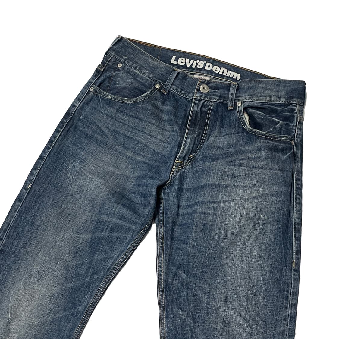 리바이스 523 워시드 데님 청바지 상품이미지4