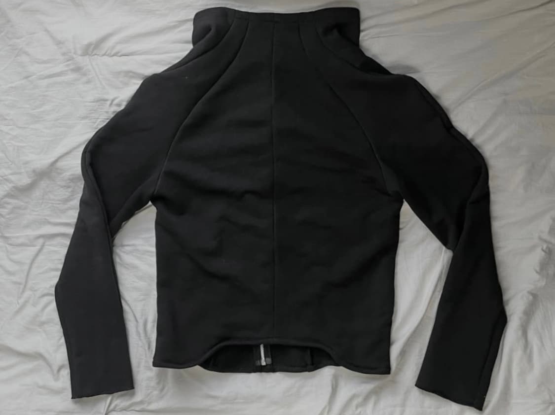 Bias Zipper Sweat Jacket 상품이미지6