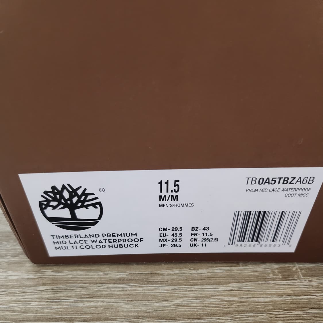슈프림 X 팀버랜드 6인치 부츠 멀티컬러(295) 정품 상품이미지3