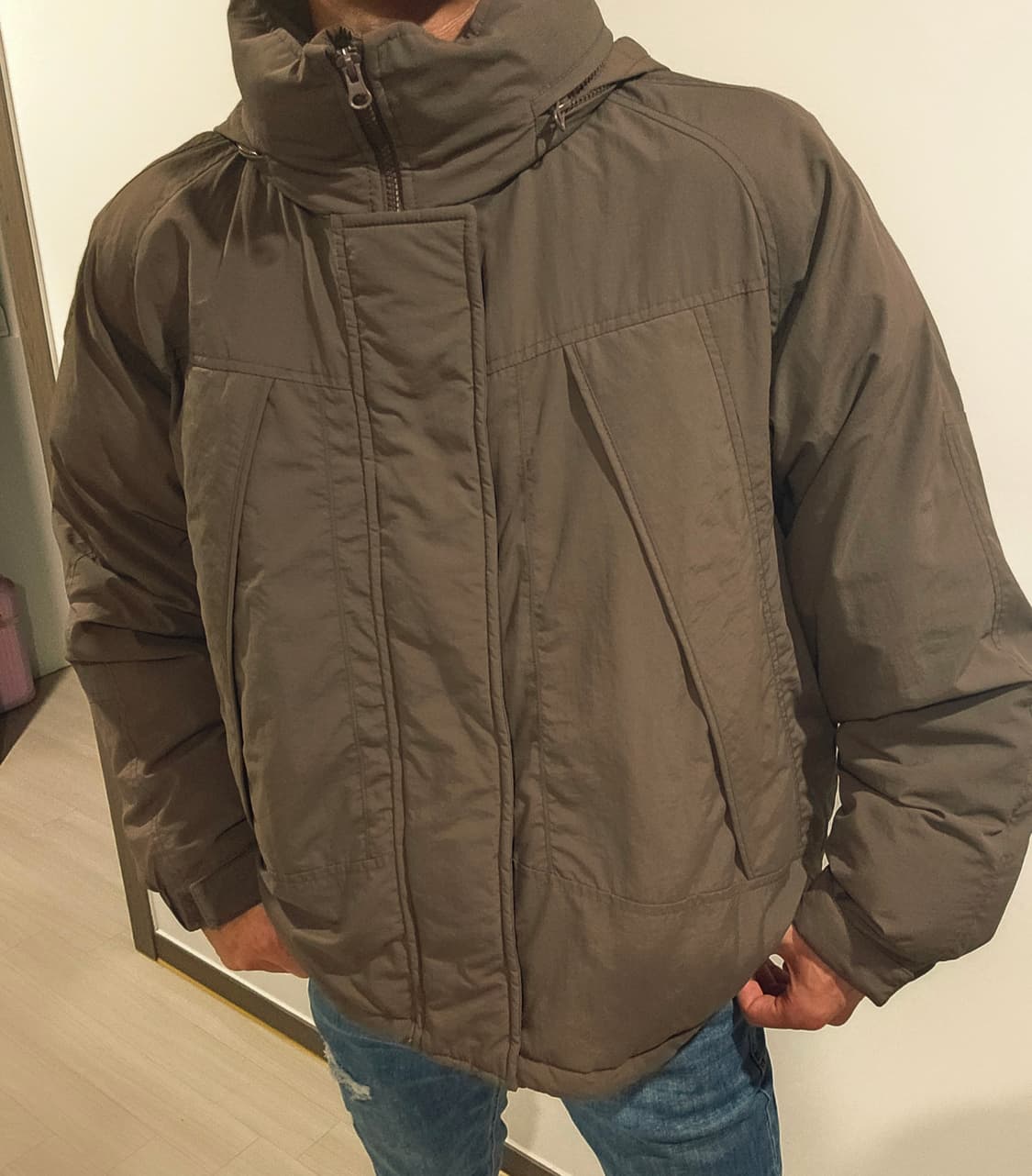 모노플로우 숏 몬스터 파카 M 상품이미지2
