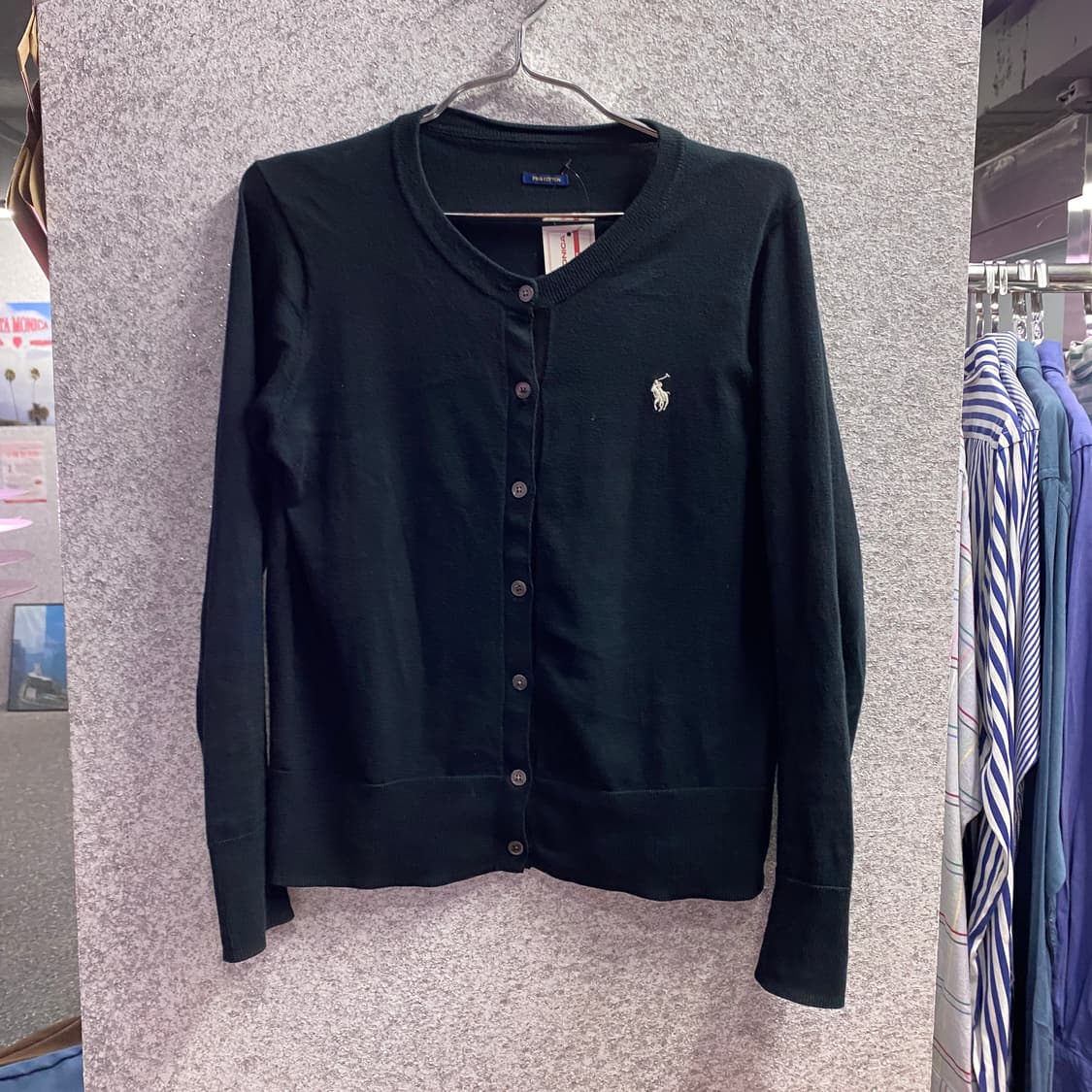 폴로 랄프로렌 화이트포니 피마코튼 가디건 B4643 상품이미지2