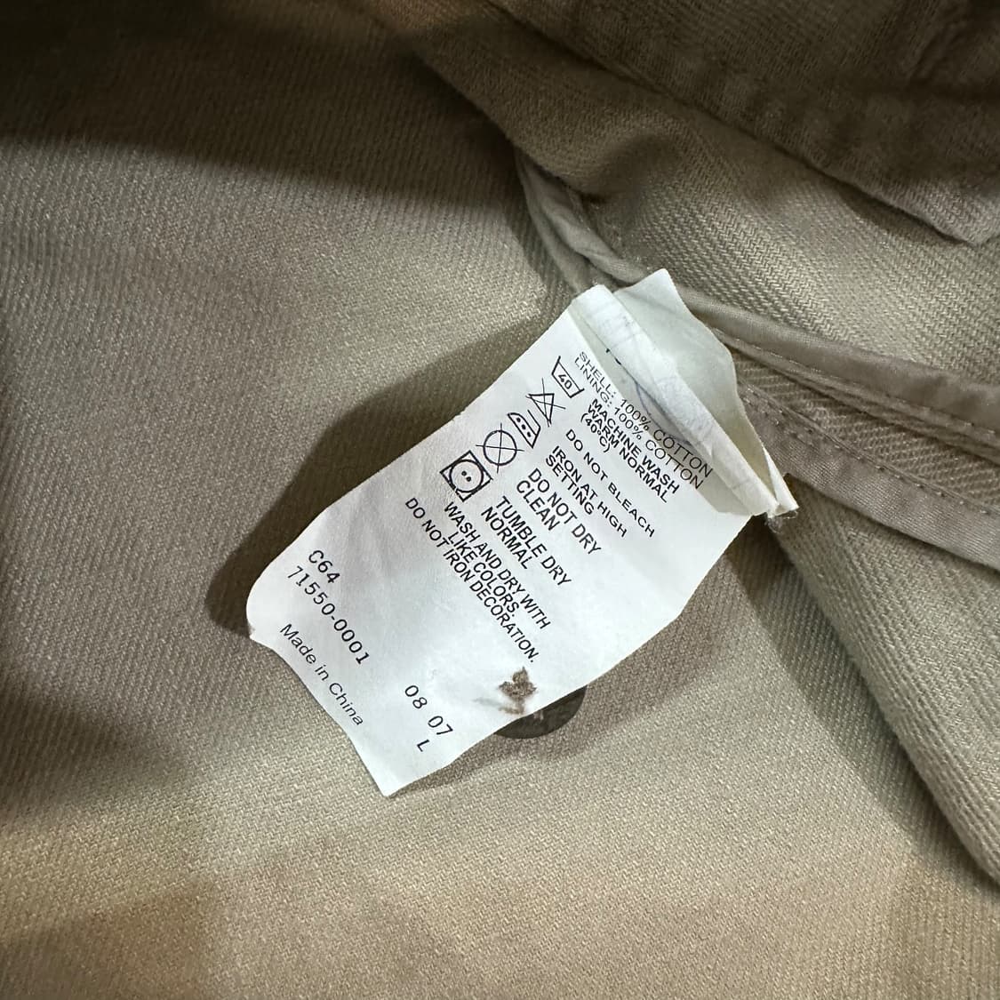 리바이스 워크 자켓 상품이미지7