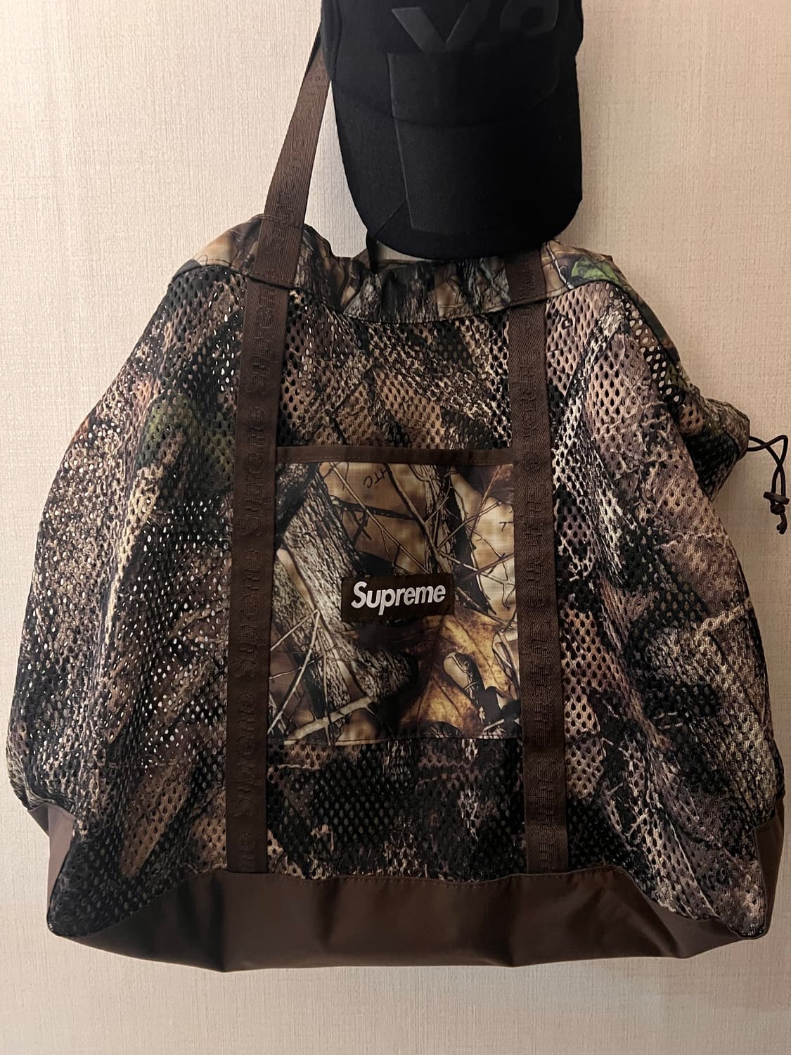 슈프림 메쉬 토트백 트루팀버 상품이미지2