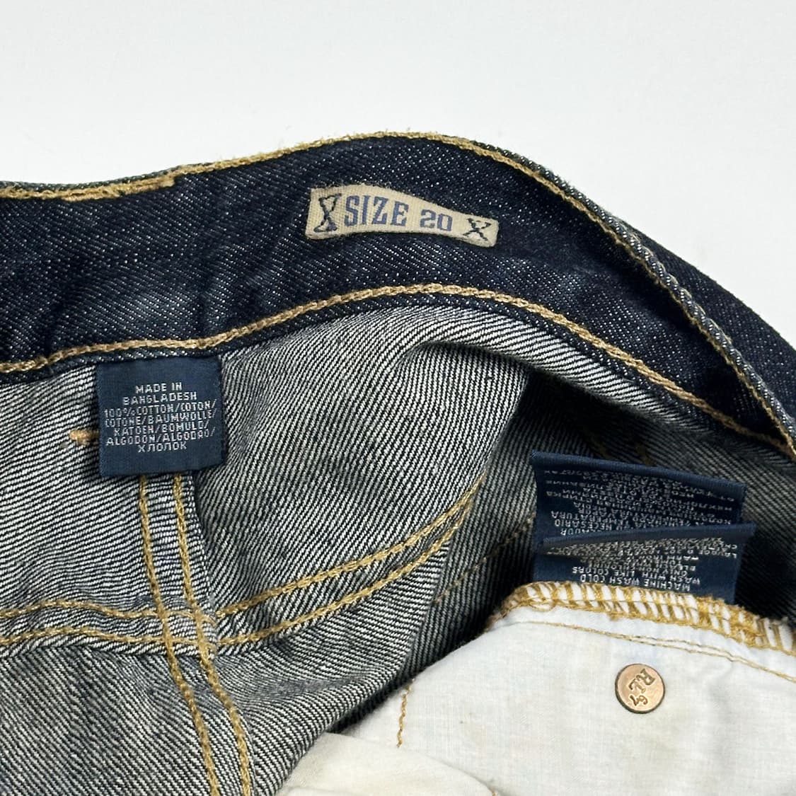 폴로 랄프로렌 클래식 생지 데님팬츠 (31인치) 상품이미지7