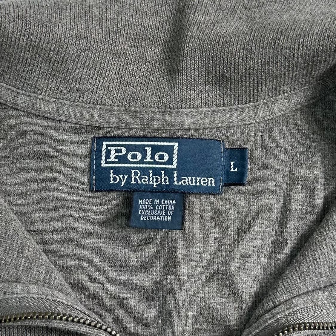 폴로 랄프로렌 그레이 반집업  상품이미지5