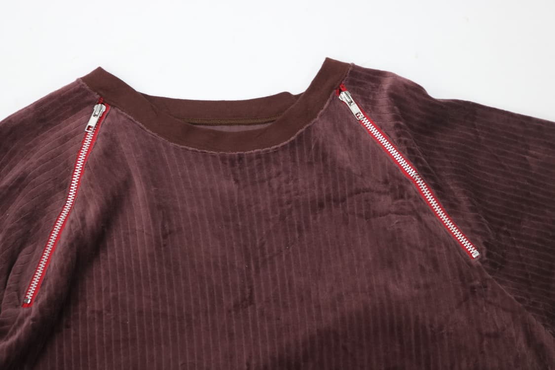 New Model Army 뉴 모델 아미 빈티지 벨루어 지퍼  롱슬리브  상품이미지4