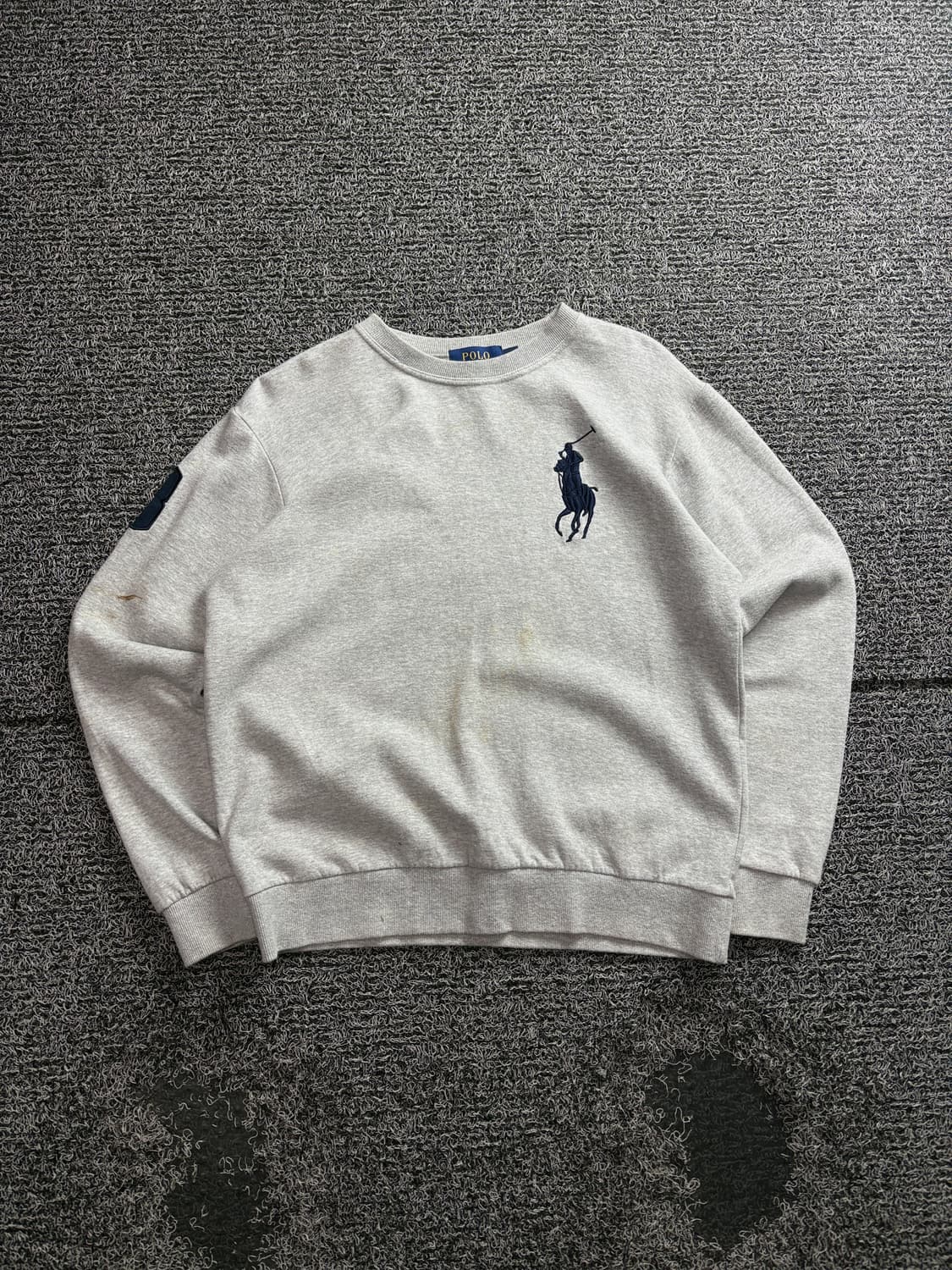 폴로 랄프로렌 빅포니 그레이 맨투맨 3396 상품이미지2