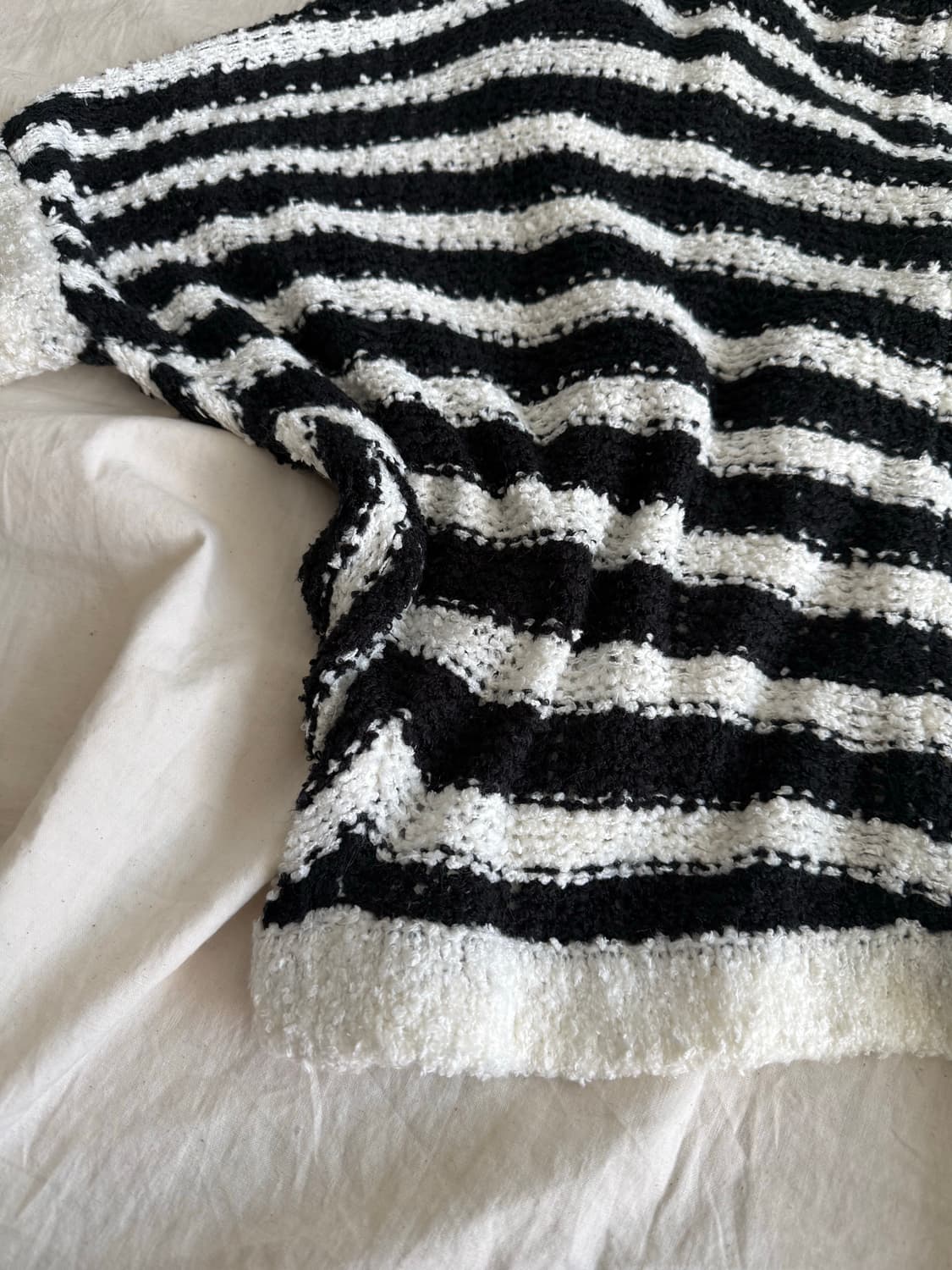 히메갸루 펑크 리본 가오리 니트 상품이미지6