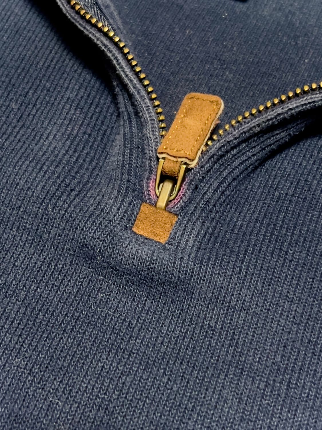 폴로 반집업 니트 L 상품이미지4