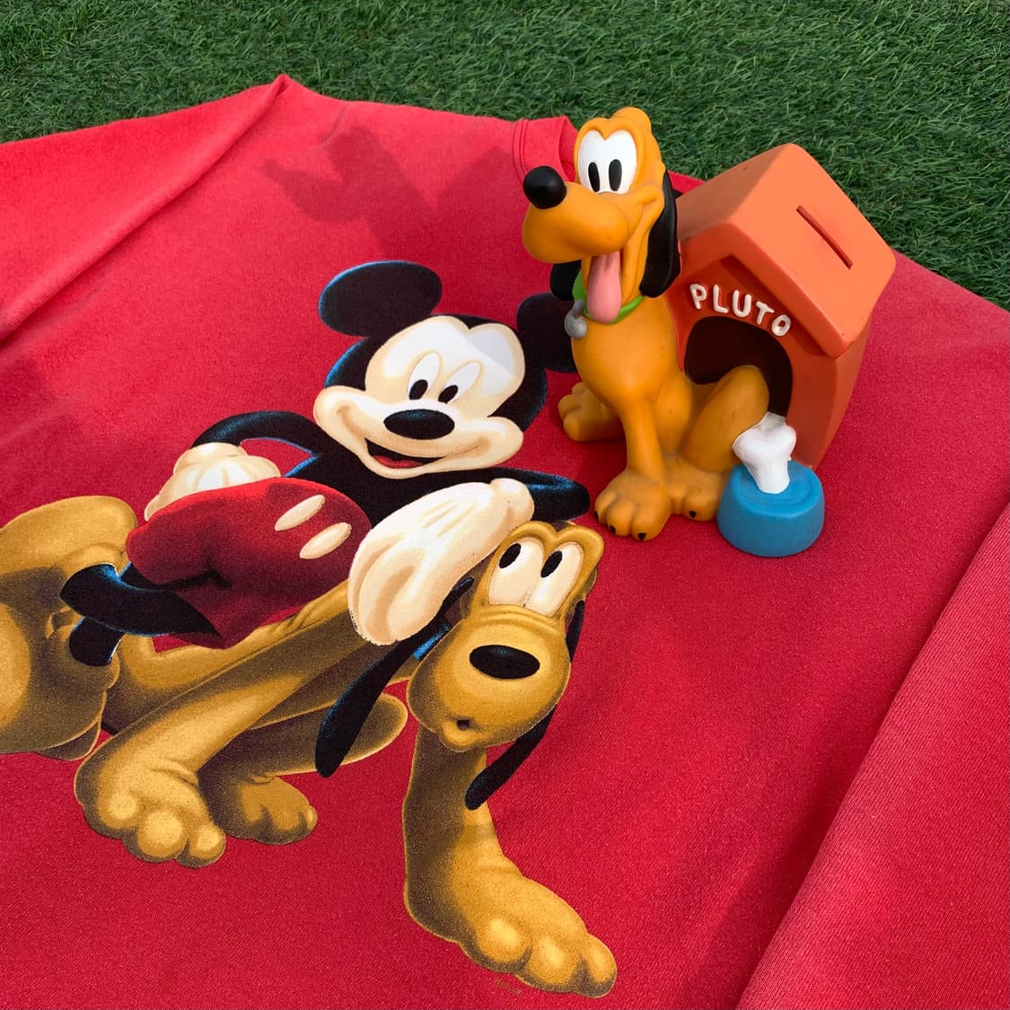 90s disney mickey & pluto sweatshirt 상품이미지1