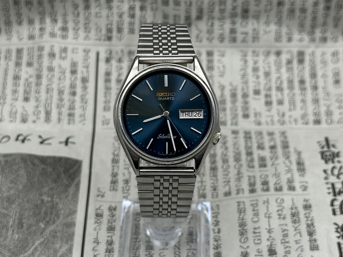 [1980년 빈티지] 세이코 쿼츠 실버웨이브 8229-703A 상품이미지6