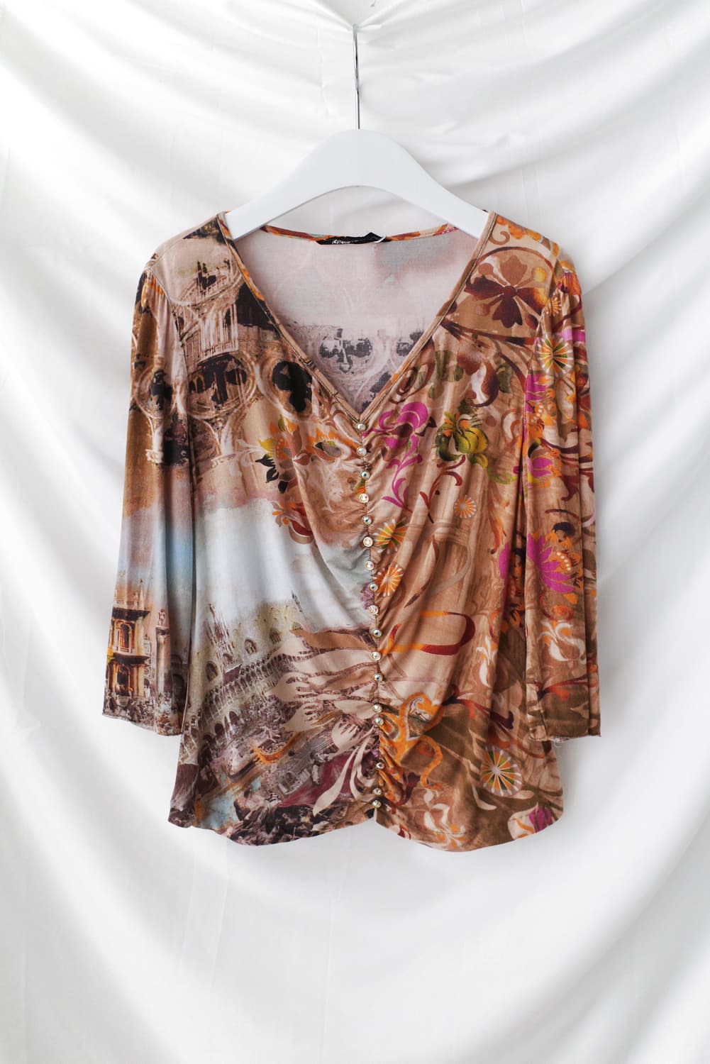 gk italiya) ethnic shirring cardigun 상품이미지1