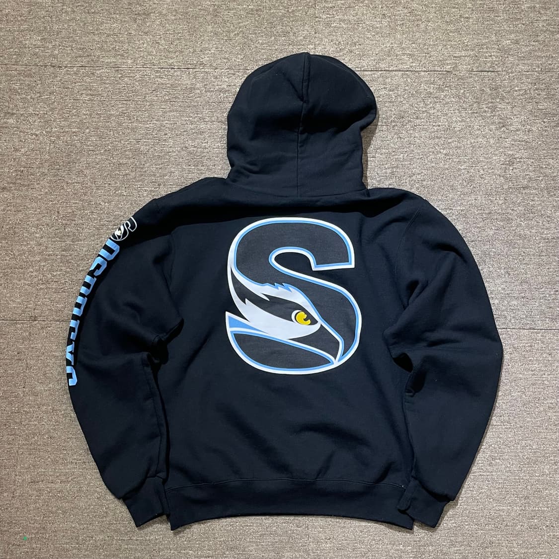 (S) Champion 챔피온 유니버시티 프린팅 후드티 상품이미지2