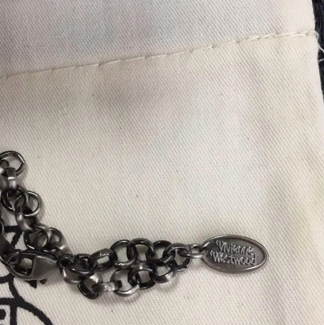 비비안웨스트우드 아카이브 황동 자수정 orb 팬던트 목걸이 상품이미지3