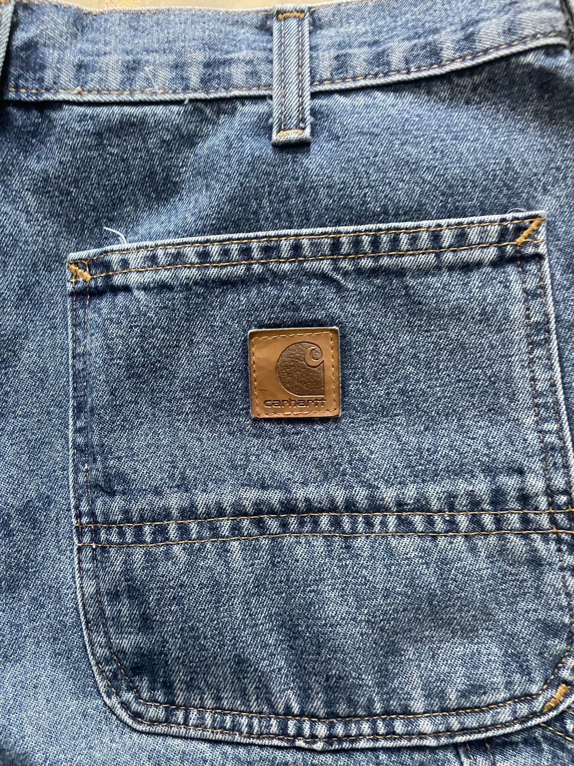 Carhartt 카펜터 데님 숏팬츠 32 상품이미지5