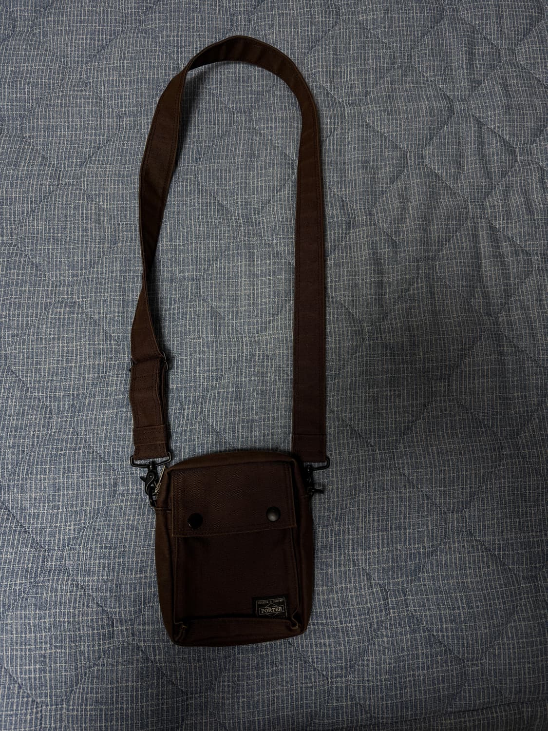 포터 스모키 브라운 숄더백 S 상품이미지2